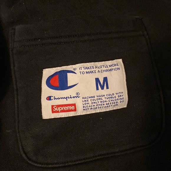 SUPREME x CHAMPION SWEATPANTS (SEND BEST OFFER) - Picture 3 of 3